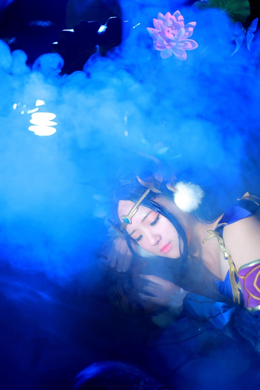 王者荣耀COS貂蝉水景 - 夏柠柠